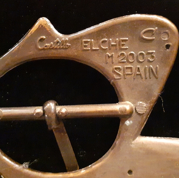 Aries belt buckle from Elche, Spain - very rare!!